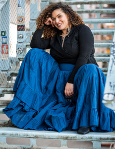 Real Gypsy Skirt Blue
