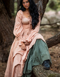 Vaiana Lange Jurk Powder