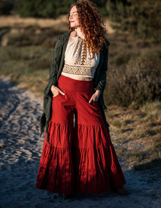 Happy Wanderer Broek (rok) Warm Rood