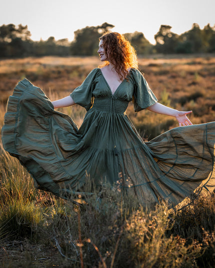 Tara Jurk Lang Mosgroen