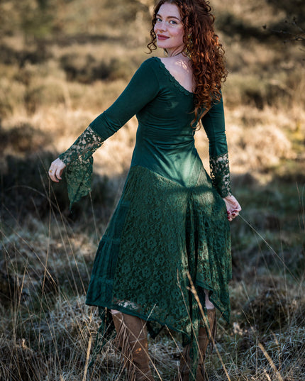 Morgana Boho Jurk Groen