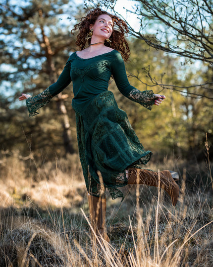 Morgana Boho Jurk Groen