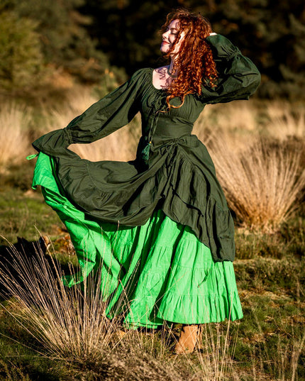 Midi Vaiana Dress Groen