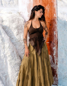 Boho Top Aphrodite Brown