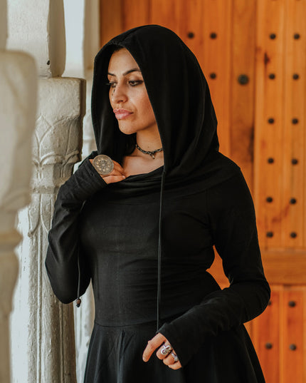 Elven Pixie Dress Zwart