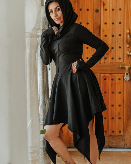 Elven Pixie Dress Zwart