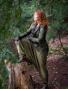 Harmonia Harem Pant Green