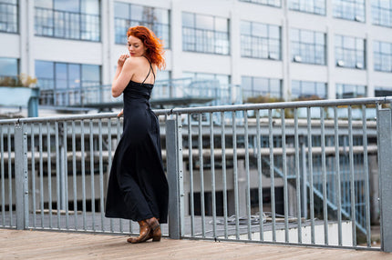 Vivien Strapless Dress Zwart