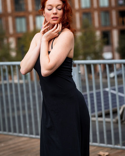 Vivien Strapless Dress Zwart