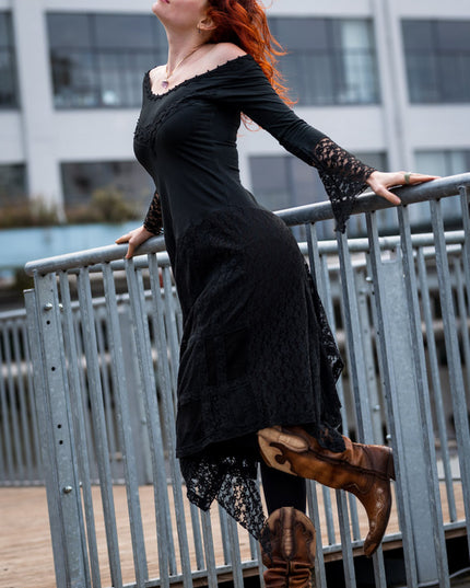 Morgana Boho Jurk Zwart