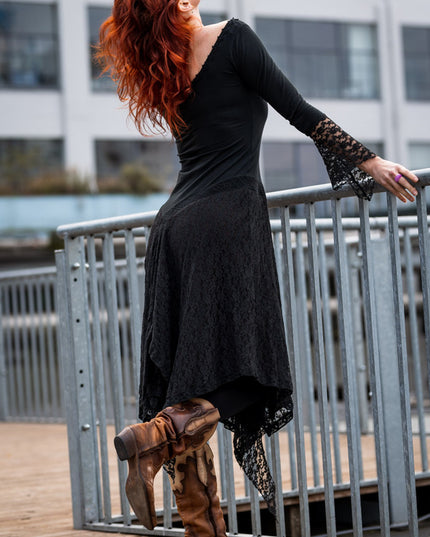 Morgana Boho Jurk Zwart