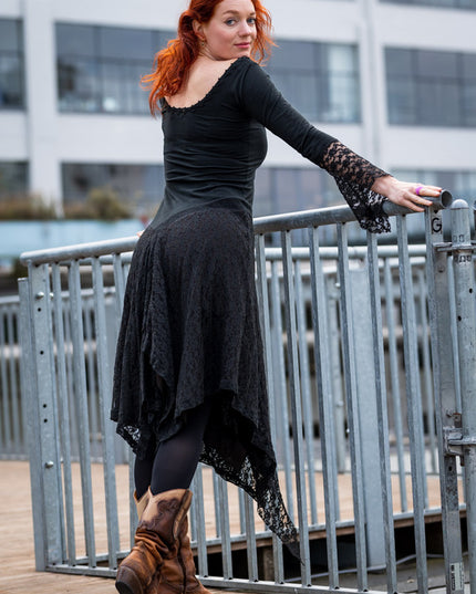 Morgana Boho Jurk Zwart