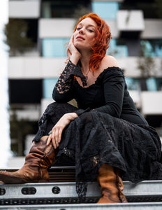 Morgana Boho Jurk Zwart