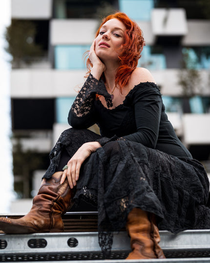 Morgana Boho Jurk Zwart