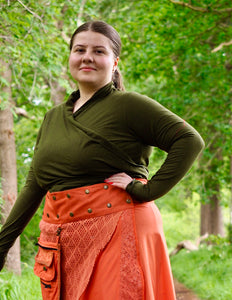 Astarte Top Bambus/Baumwolle grün