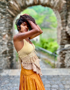 Boho Top Aphrodite Off-white