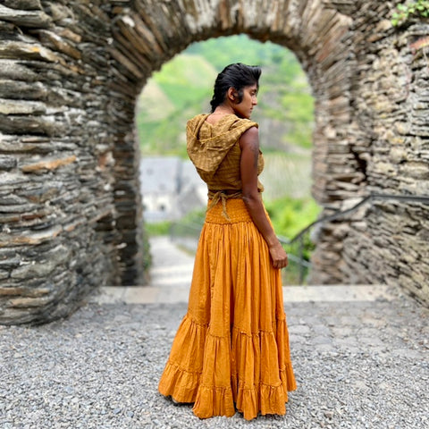 About You Skirt Ochre/Orange