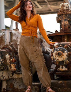 Astarte Top Bambus/Baumwolle Ocker/Orange