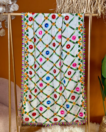 Vintage India sjaal (one of a kind) 79