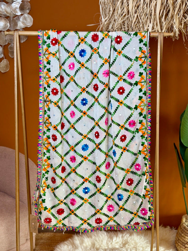 Vintage India sjaal (one of a kind) 79