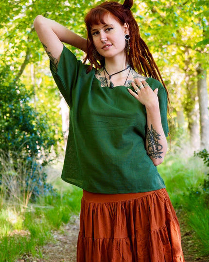 Savanna T-shirt Groen