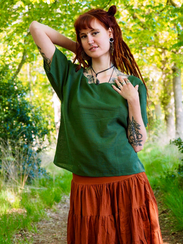 Savanna T-shirt Groen