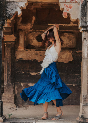 Flamenco Rok Blauw