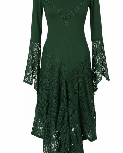 Morgana Boho Dress Green 