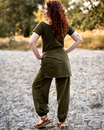 Flow Pant Groen