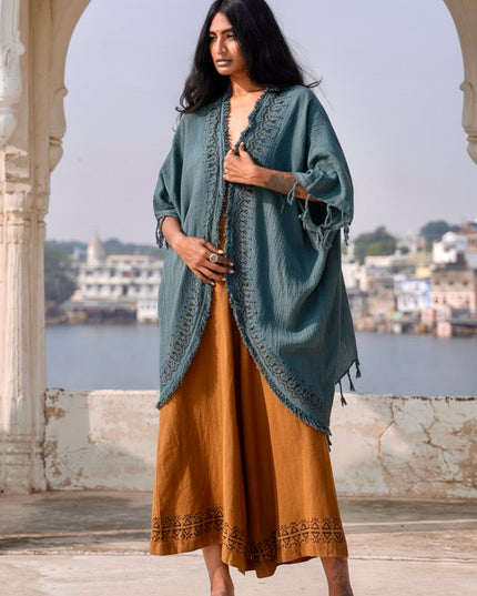 Terra Soul Kimono Petrol