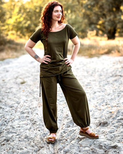 Flow Pant Groen
