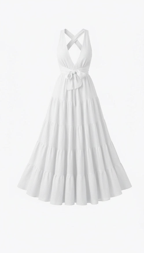 Durga - de ultieme zomerjurk Wit