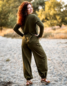 Flow Pant Groen