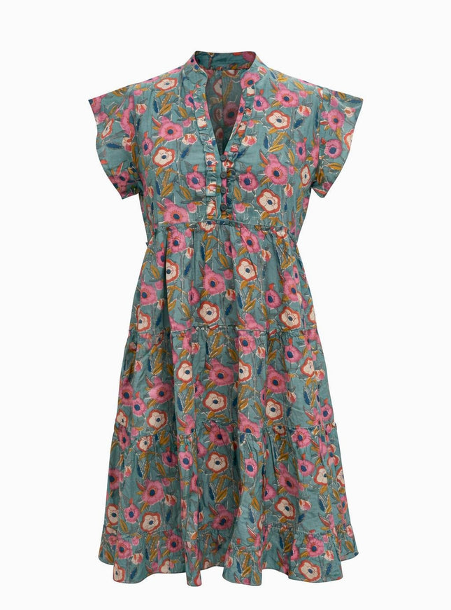 Amore midi jurk Groen