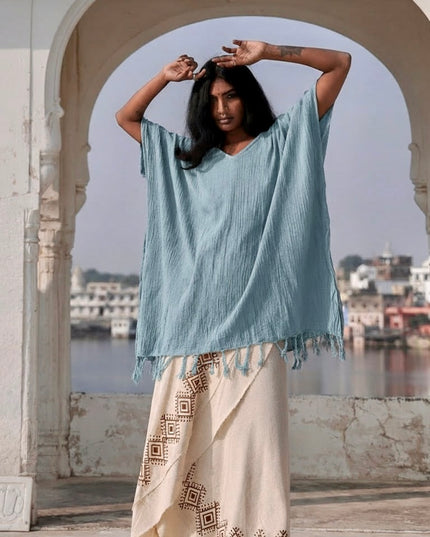 Desert Breeze Poncho Altrosa