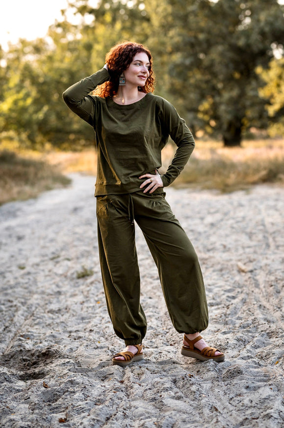 Flow Pant Groen