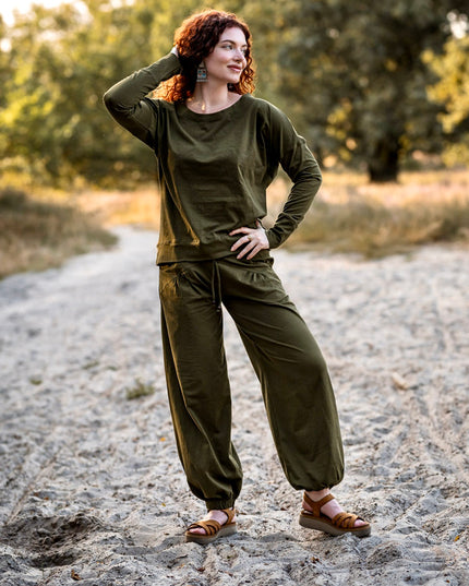 Flow Sweater Groen