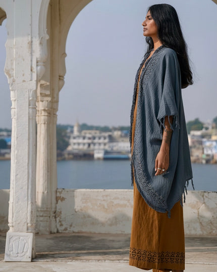 Terra Soul Kimono Petrol