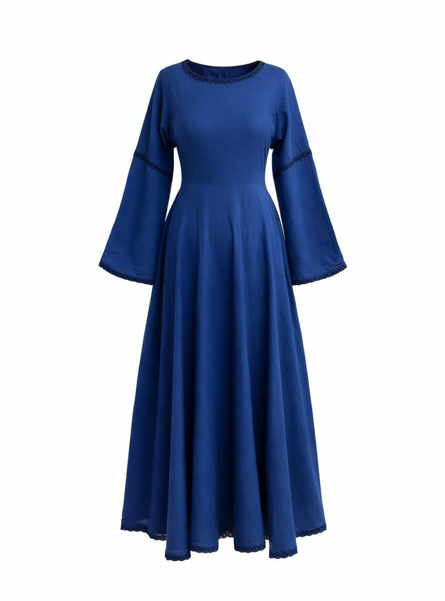 Berkana Jurk Korenblauw