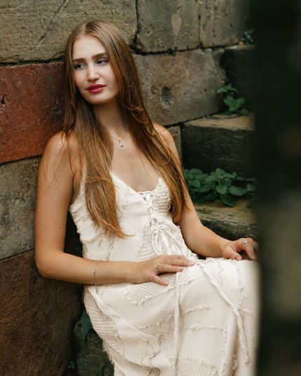 Ancient Whispers Summer Dress Dark Green