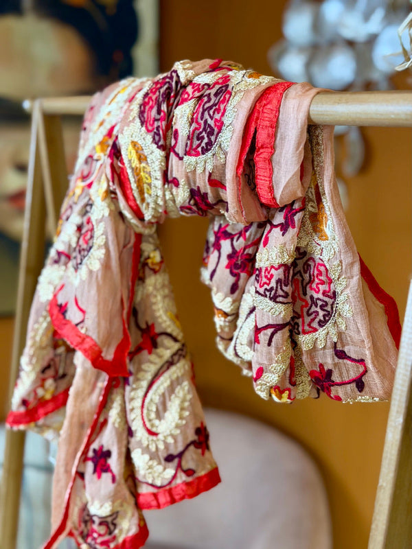 Vintage India sjaal (one of a kind) 81