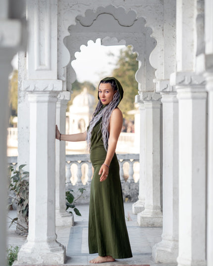 Nyx Hooded Dankini jurk Groen