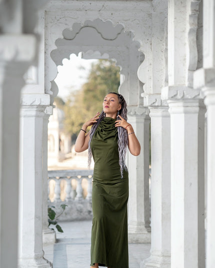 Nyx Hooded Dankini jurk Groen