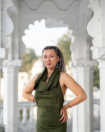 Nyx Hooded Dankini jurk Groen