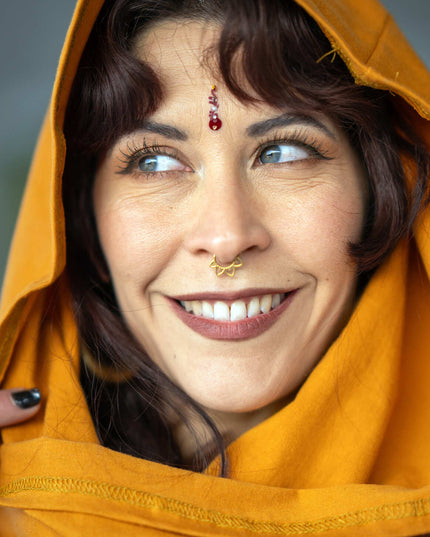 Nyx Hooded Dankini jurk Oker