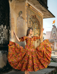 Vaiana Sommerkleid Sonnenblumengelb 