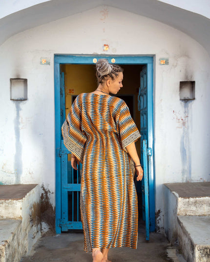 Kaftan lang Streep