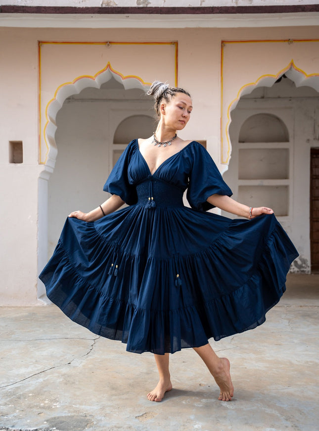 Tara Jurk Midi Marine