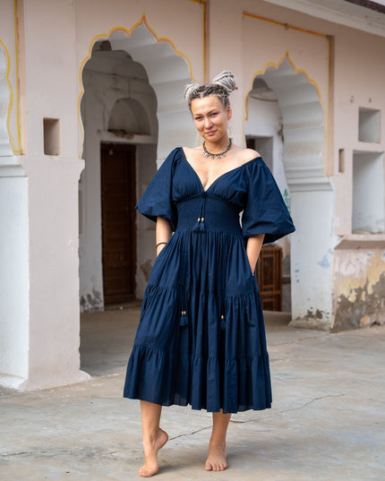 Tara Jurk Midi Marine