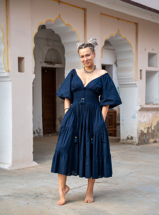 Tara Jurk Midi Marine